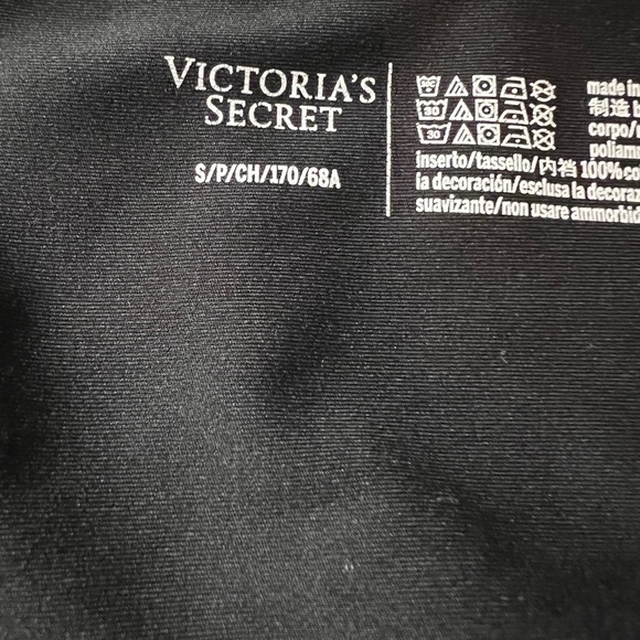 Victoria’s Secret Animal Print Leggings Size Small Black Blue - Picture 4 of 4